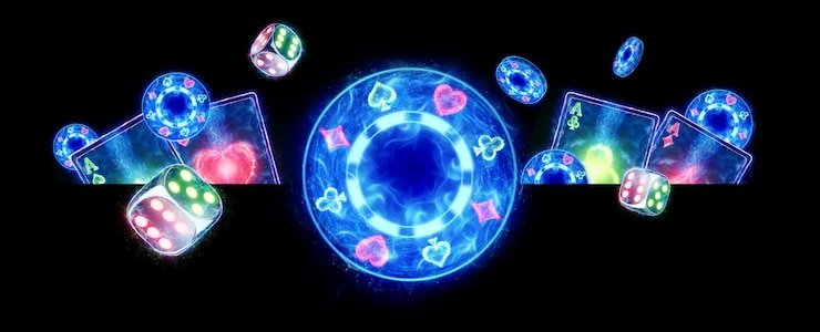 Antarmuka permainan Live Baccarat dengan kontrol taruhan dan chat dealer